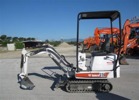 Bobcat 316 Mini Excavator 